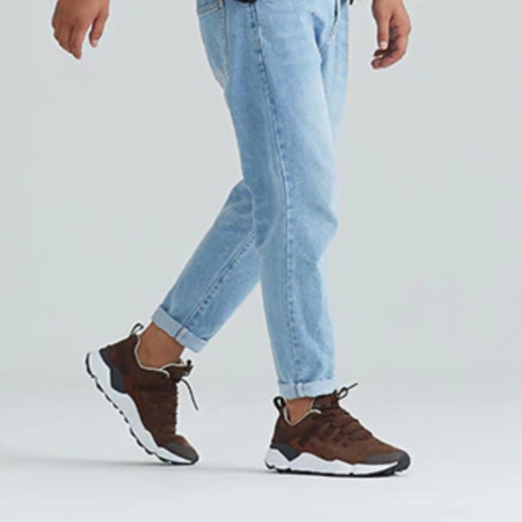 Brown Nubuck Casual/Hiking Shoes - Picture 2 of 6